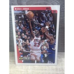 Michael Jordan 1997-98 Upper Deck Collector's Choice Card Number 236
